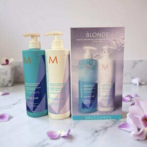 Moroccanoil Purple Blonde Shampoo Conditioner 16.9 oz